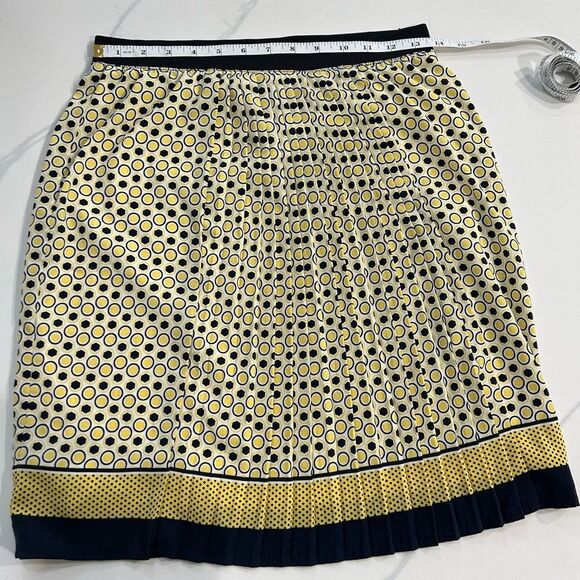 Liz Claiborne Navy and Yellow Skirt - PS - Picture 5 of 6